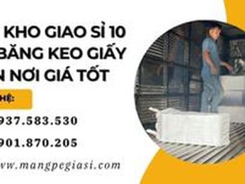 Xuất kho giao sỉ 10 bao băng keo giấy ghi chú tận nơi