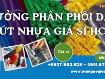 Xưởng phân phối dây rút nhựa giá sỉ tại HCM