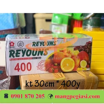 MÀNG BỌC THỰC PHẨM  REYOUNS 30CM * 400Y