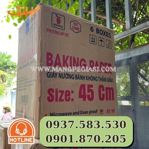 Thùng cuộn giấy nến nướng bánh chính hãng Thùng cuộn giấy nến nướng bánh chính hãng