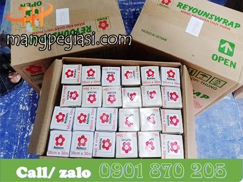 Thùng 24 cuộn màng bọc thực phẩm kt 30cm * 30m