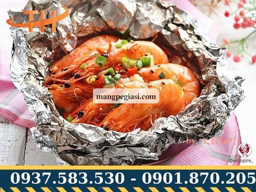 Tôm bọc giấy bạc