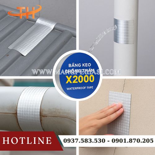 Ứng dụng của băng keo chống thấm X2000 Ứng dụng của băng keo chống thấm X2000