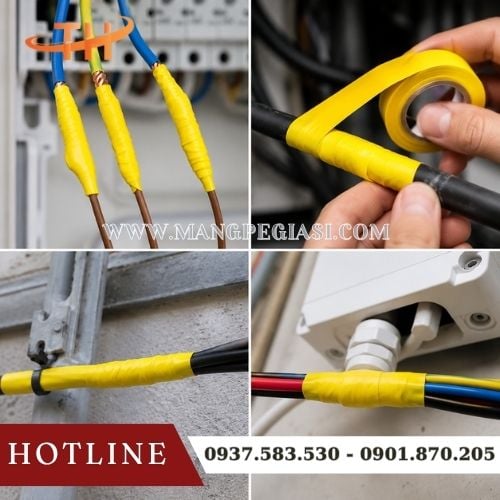 Ứng dụng của băng keo điện Nano màu vàng Ứng dụng của băng keo điện Nano màu vàng