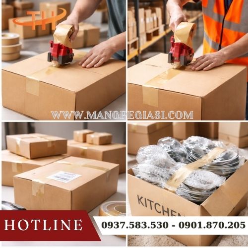 Ứng dụng của băng keo đục trong đóng gói hàng hoá Ứng dụng của băng keo đục trong đóng gói hàng hoá