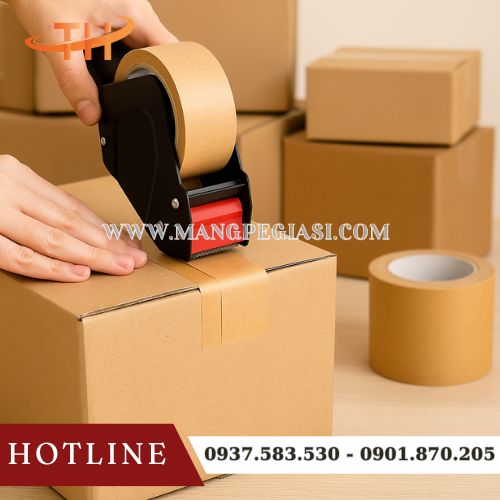 Ứng dụng của băng keo giấy kraft Ứng dụng của băng keo giấy kraft