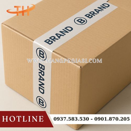 Ứng dụng của băng keo in logo Ứng dụng của băng keo in logo