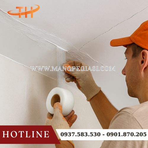 Ứng dụng của băng keo lưới thạch cao trong thực tế Ứng dụng của băng keo lưới thạch cao trong thực tế