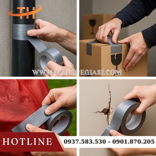 Ứng dụng của băng keo vải xám Ứng dụng của băng keo vải xám