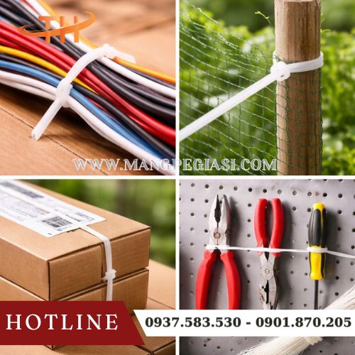 Ứng dụng của dây rút nhựa trong đời sống Ứng dụng của dây rút nhựa trong đời sống