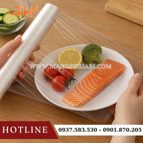 Ứng dụng của màng bọc thực phẩm Ringo PE150 Ứng dụng của màng bọc thực phẩm Ringo PE150