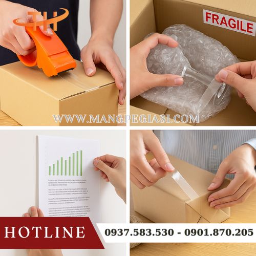 Ứng dụng phổ biến của băng keo trong Ứng dụng phổ biến của băng keo trong