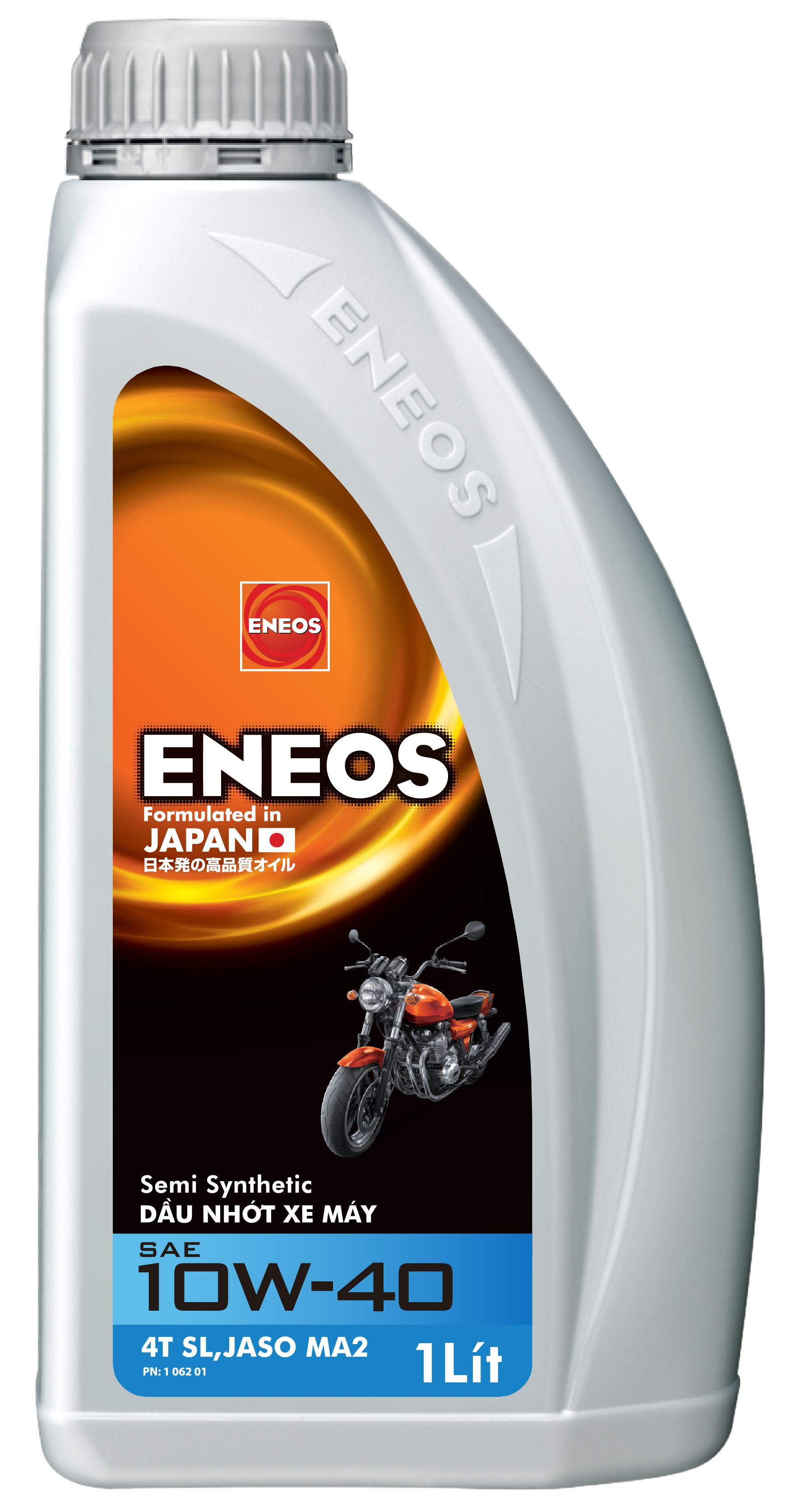 Dầu nhớt xe máy ENEOS MC SL/MA2 10W40 bình 1L Dầu nhớt xe máy ENEOS MC SL/MA2 10W40 bình 1L