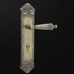 Khóa cửa chính tay gạt cổ điển EZSET MSE330921-US5