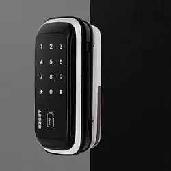Khóa điện tử cửa kính văn phòng EZSET_PLG