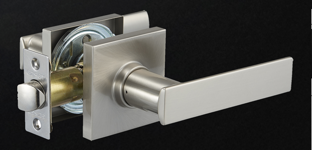 Tay nắm gạt cửa thông phòng ốp vuông EZSET_TMSLS0S82 Tay nắm gạt cửa thông phòng ốp vuông EZSET_TMSLS0S82