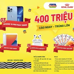 [ROYAL CANIN] - CÀO NGAY TRÚNG LỚN