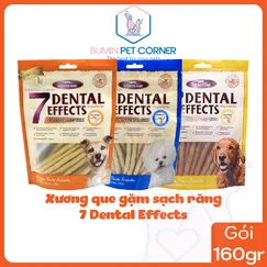 Xương gặm que dài 7 Dental Effects gói 160g