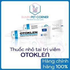Thuốc nhỏ tai trị ve tai, viêm tai Alkin Otoklen - tuýp 20gr