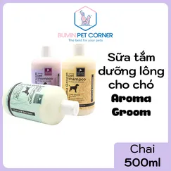 Sữa tắm dưỡng lông cho chó Aroma Groom chai 500ml