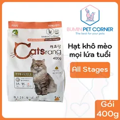 Hạt cho mèo mọi lứa tuổi Catsrang All Stages gói 400g
