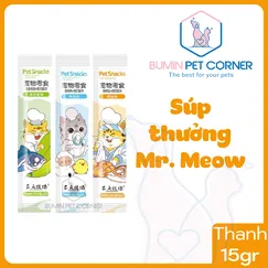 Combo 10 thanh Súp thưởng cho mèo Mr. Meow thanh 15gr