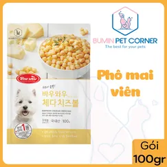 Phô mai viên Bowwow gói 100gr