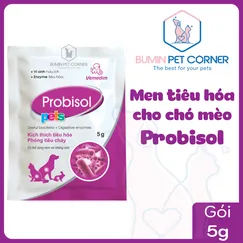 Men tiêu hóa cho chó mèo thỏ Probisol Pets Vemedim gói 5g