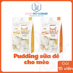 Thạch pudding sữa dê cho mèo BOTH gói 15 viên