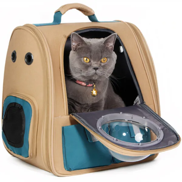 Balo cho chó mèo hai túi trước 