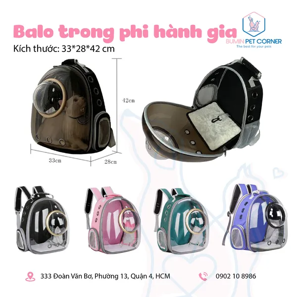 Balo nắp trong phi hành gia