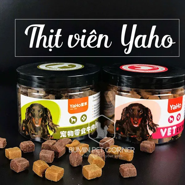 Thịt viên thưởng cho chó YAHO 275g