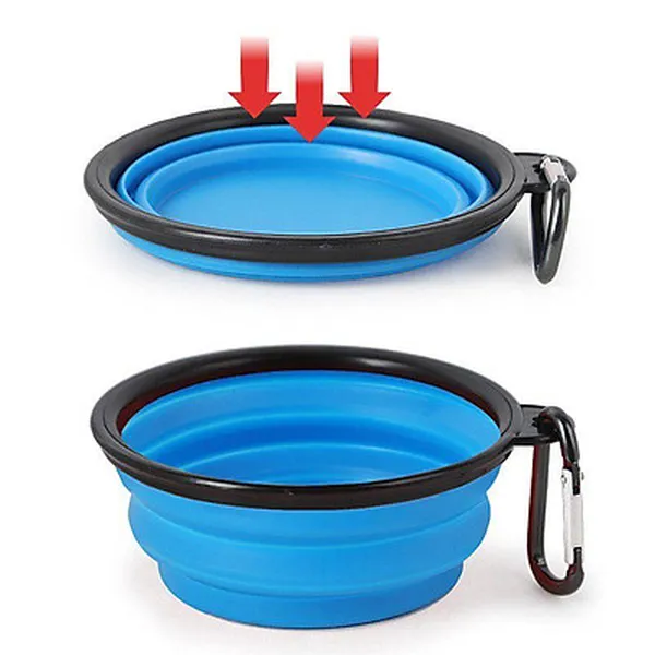 Bát ăn du lịch cho chó mèo