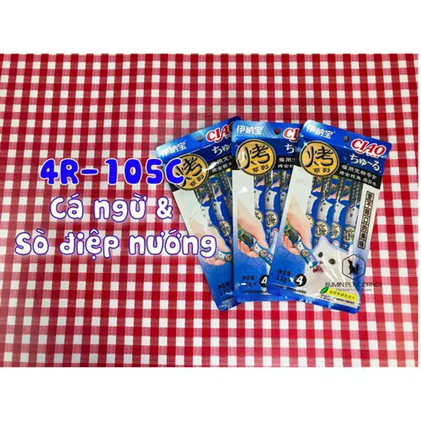 Súp thưởng cho mèo Ciao Churu - Gói 4 thanh