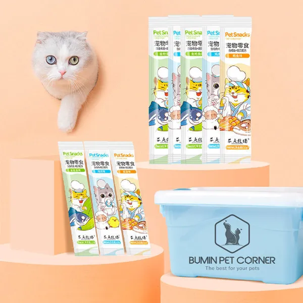 Combo 10 thanh Súp thưởng cho mèo Mr. Meow thanh 15gr