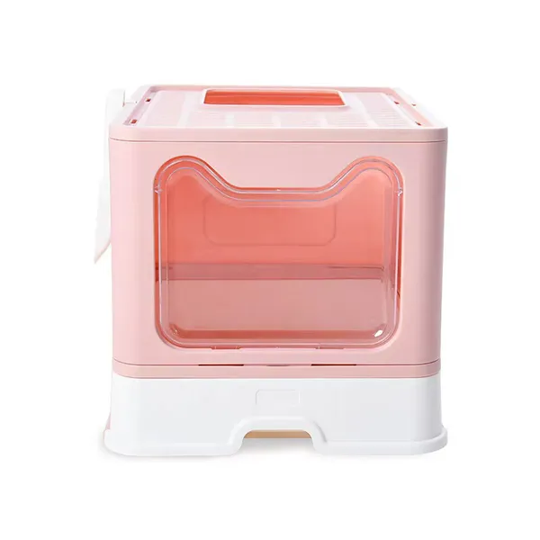 Nhà vệ sinh mèo 2 cửa có khay kéo