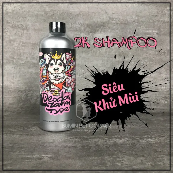 Sữa tắm cho chó Kpet - chai 500ml