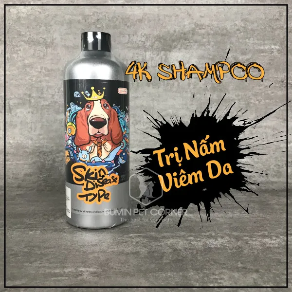 Sữa tắm cho chó Kpet - chai 500ml