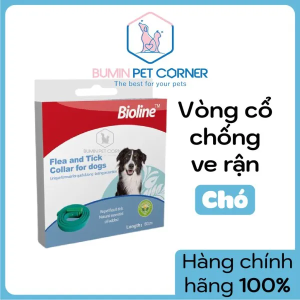 Vòng cổ chống ve rận cho chó Bioline