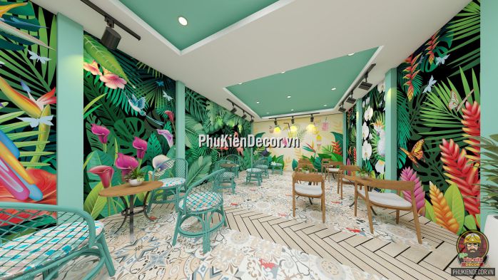 Tổng hợp các mẫu tranh dán tường 3D trang trí Quán Trà sữa đẹp, dễ thương và độc lạ Tổng hợp các mẫu tranh dán tường 3D trang trí Quán Trà sữa đẹp, dễ thương và độc lạ