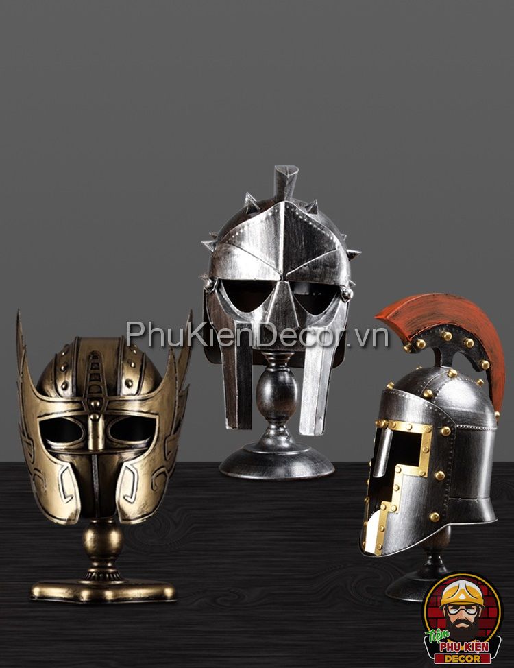 Mô Hình Mũ Chiến Binh Tạo Điểm Nhấn Ấn Tượng Cho Không Gian  Mô Hình Mũ Chiến Binh Tạo Điểm Nhấn Ấn Tượng Cho Không Gian