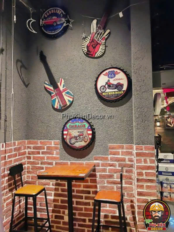 Đồ decor treo tường ấn tượng biến không gian quán cafe của bạn đầy vẻ đẹp sáng tạo Đồ decor treo tường ấn tượng biến không gian quán cafe của bạn đầy vẻ đẹp sáng tạo
