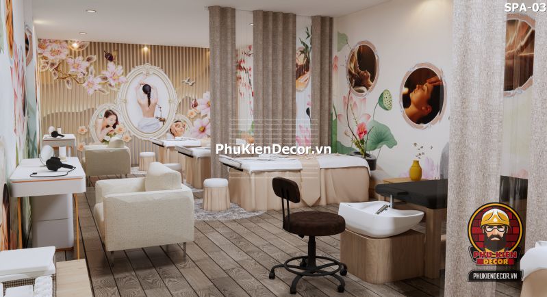 mẫu trang trí spa tại nhà nhẹ nhàng, yên bình mẫu trang trí spa tại nhà nhẹ nhàng, yên bình