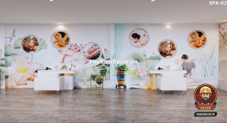 Cách trang trí tiệm gội đầu massage đẹp Cách trang trí tiệm gội đầu massage đẹp