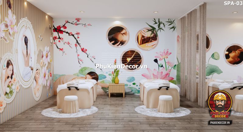 mẫu trang trí spa tại nhà nhẹ nhàng, yên bình mẫu trang trí spa tại nhà nhẹ nhàng, yên bình