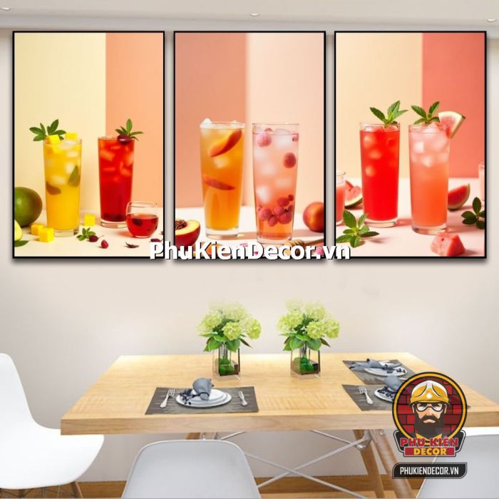 Tổng hợp mẫu Tranh treo tường thức uống Quán Trà mới nhất Tổng hợp mẫu Tranh treo tường thức uống Quán Trà mới nhất