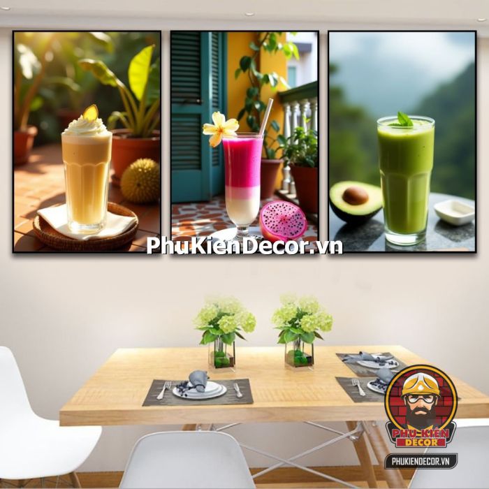 Tổng hợp mẫu Tranh treo tường thức uống Quán Trà mới nhất Tổng hợp mẫu Tranh treo tường thức uống Quán Trà mới nhất