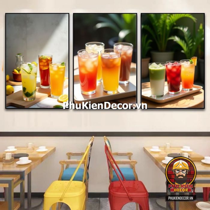Tổng hợp mẫu Tranh treo tường thức uống Quán Trà mới nhất Tổng hợp mẫu Tranh treo tường thức uống Quán Trà mới nhất