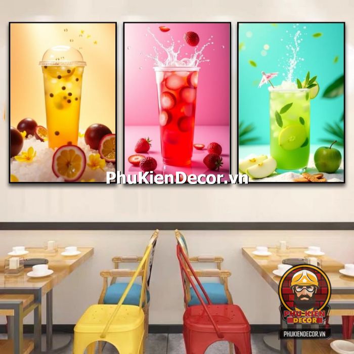 Tổng hợp mẫu Tranh treo tường thức uống Quán Trà mới nhất Tổng hợp mẫu Tranh treo tường thức uống Quán Trà mới nhất