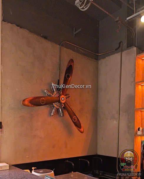Cánh quạt máy bay phong cách Loft tạo điểm nhấn độc lạ cho không gian của bạn Cánh quạt máy bay phong cách Loft tạo điểm nhấn độc lạ cho không gian của bạn